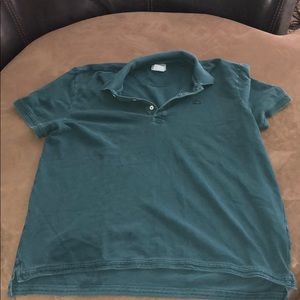Lacoste teal polo